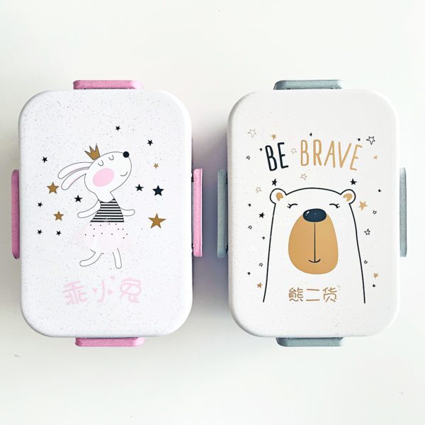 VIANDA LUNCHERA INFANTIL ANIMALES ETIQUECOSAS