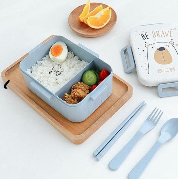 VIANDA LUNCHERA OSO BE BRAVE ETIQUECOSAS