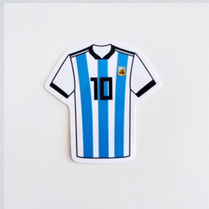 Calco camiseta argentina Etiquecosas