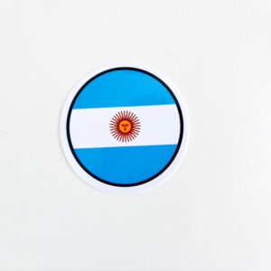 Calco escudo argentina Etiquecosas
