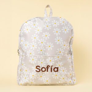 mochila personalizada con nombre