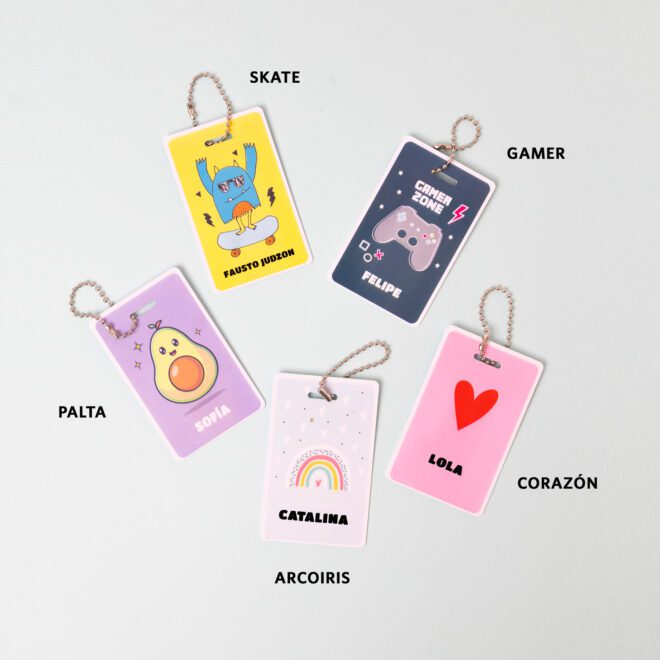 identificadores personalizados etiquecosas