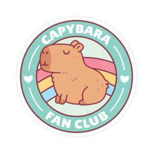 calco capibara etiquecosas